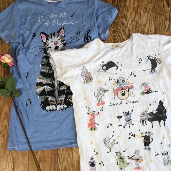 hatley intimates sleepwear cat
